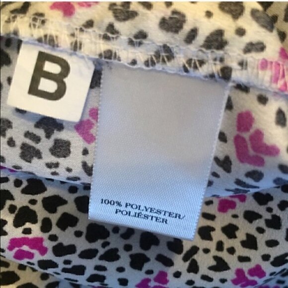ANN TAYLOR :Leopard Print Long Sleeve Shirt Sz M - Picture 9 of 11